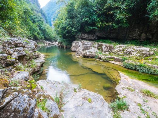 利川清江古河床